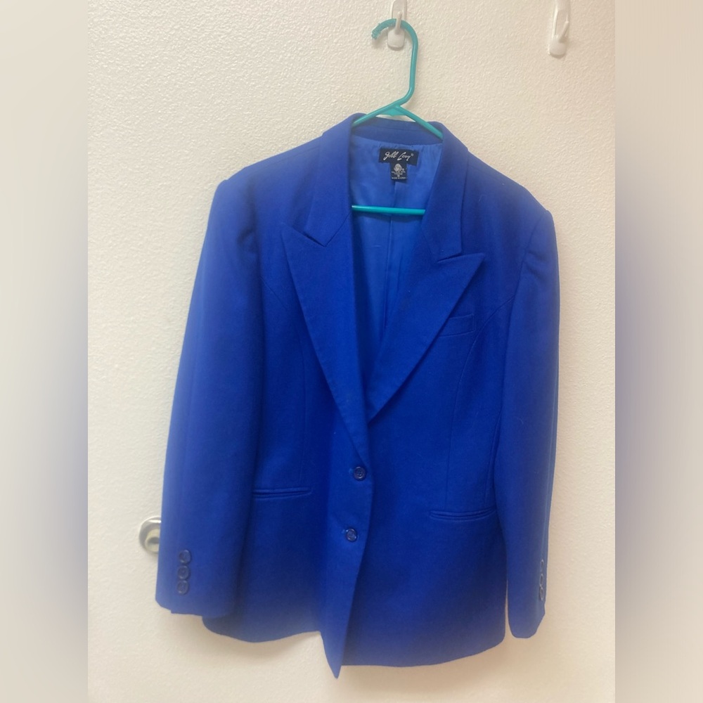 JEBB LEVY Royal Blue 💯 Percent Wool Blazer (16)